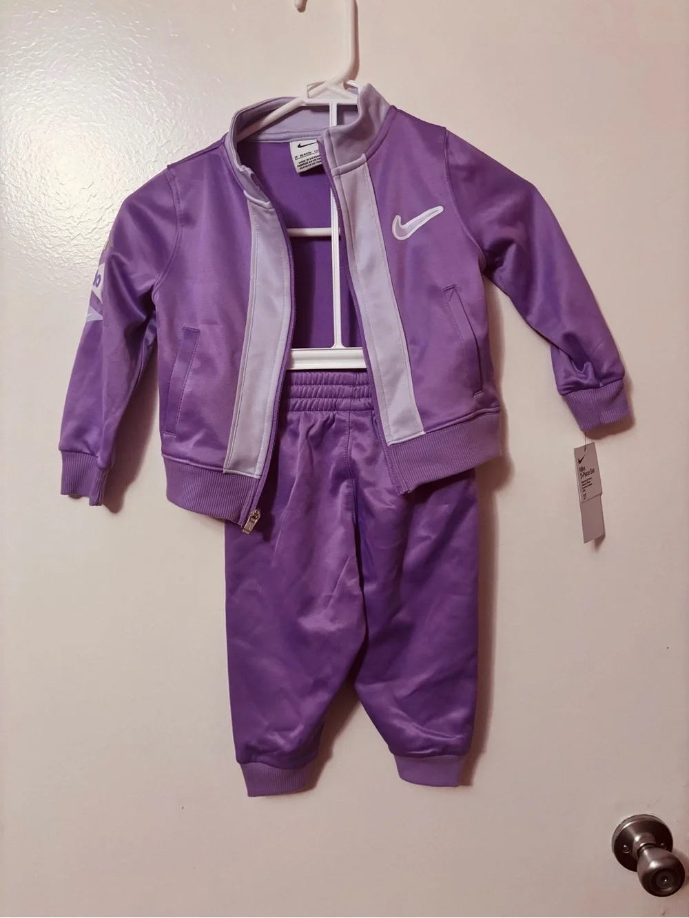 Nike Toddler Lavender/Purple Track Jacket and Pants Set